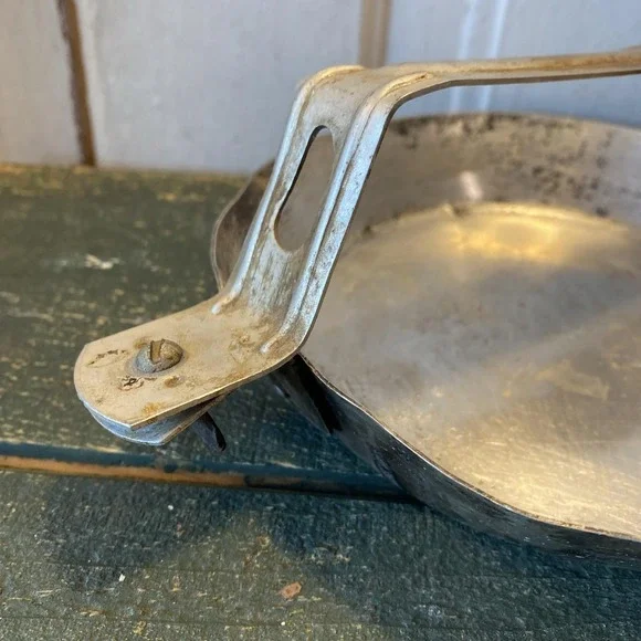 Vintage BOY SCOUTS of AMERICA Aluminum Camping Cook Mess Kit 3 pieces BSA - Picture 4 of 16